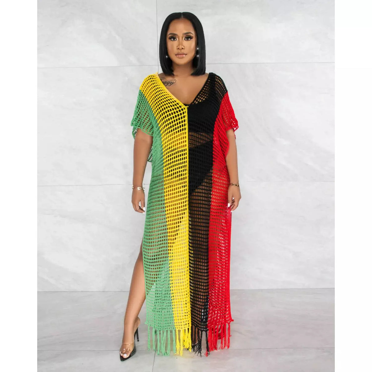 Jamaican Beach Party Short Dresses