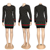 Rich Vibes Knitted Sweater Dress