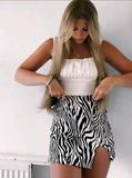 Zebra Vibes Skirt