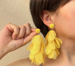 Bohemian Yellow Earrings