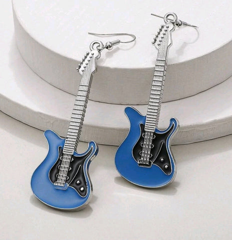 Guitar Earrings