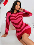 Breaking Hearts Sweater Dress