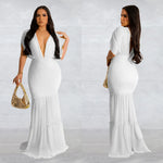 Mansion All White Party Dress