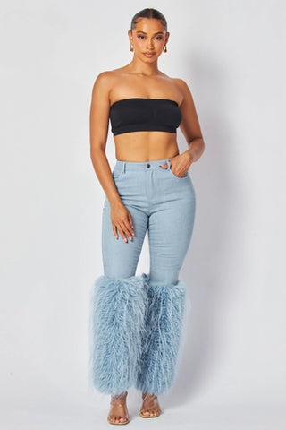 Glam Me Up Fur Pants