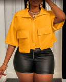 Sunny Days Crop Top (Plus Size)