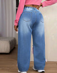 Very Cutesy Bow Tie Jeans (Plus Size)