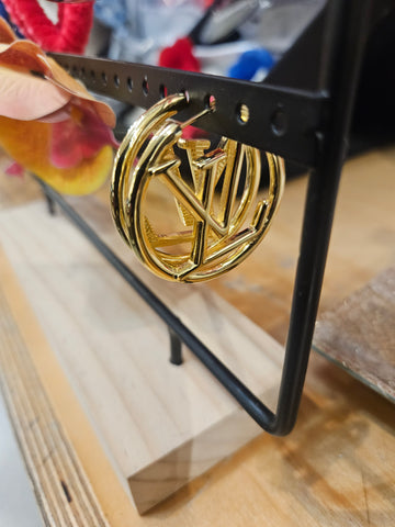 Large Luxury LV EARRINGS