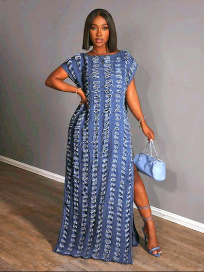 Fashionista Denim Dress