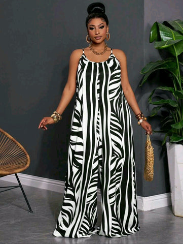 Classy Lady Jumpsuit (Plus Size)