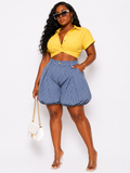 Feminine Energy Jorts (Plus Size)