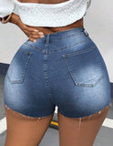 High Fashion Pearly Shorts (Plus Size)