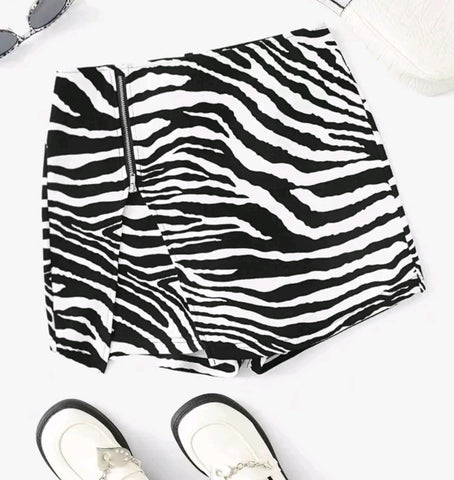 Zebra Skort